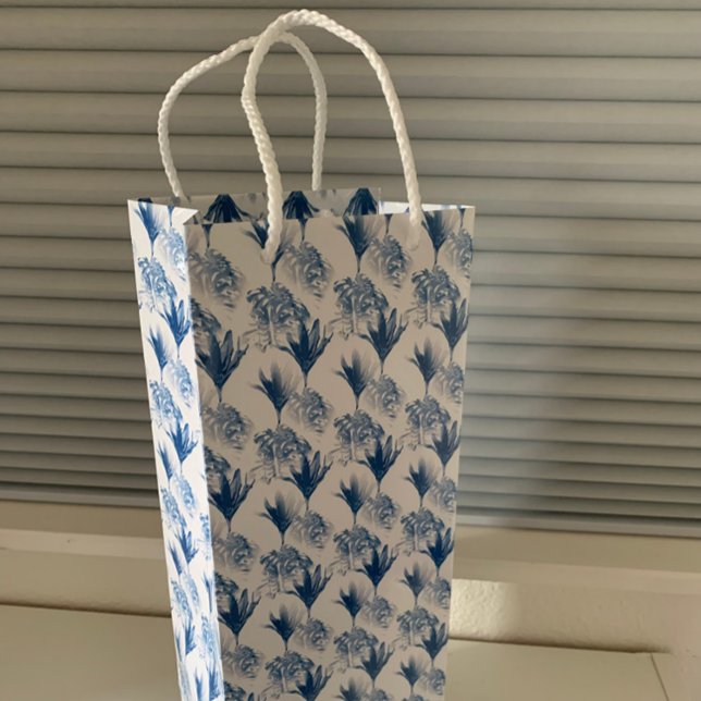 Bolsa Para Vino Flores Botánicas Florales Abstractas (Subido por el creador)