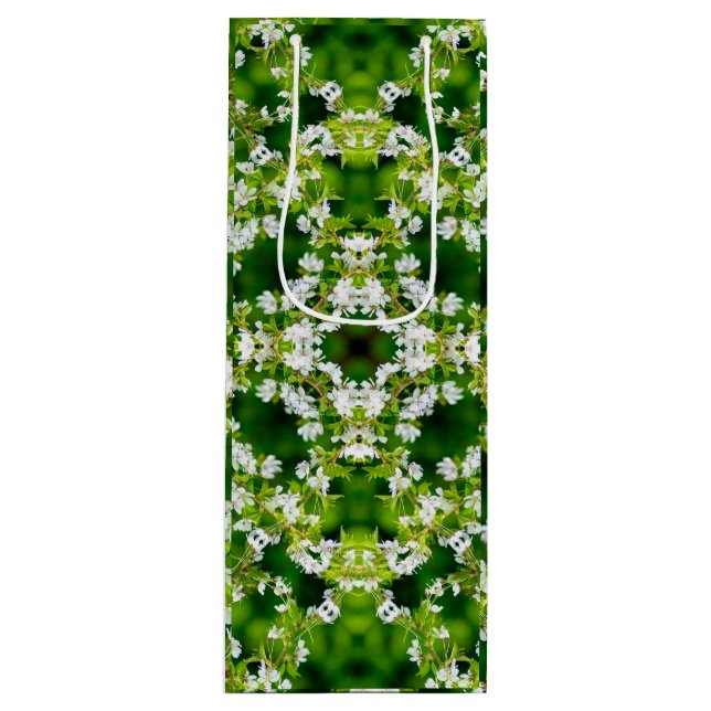 Bolsa Para Vino Flores de cerezo (Anverso)