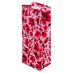 Bolsa Para Vino Flores de Weigela Florida