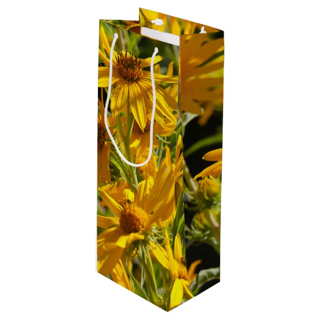 Bolsa Para Vino Flores en mi hierbas " flores en mi hierba " (Angulo Anverso)