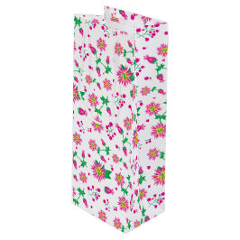 Bolsa Para Vino Flores y bayas