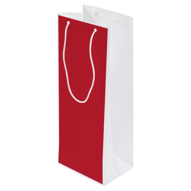 Bolsa Para Vino Fondo Rojo Oscuro  (Angulo reverso)