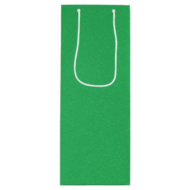 Bolsa Para Vino Fondo verde de fondo moderno (Anverso)