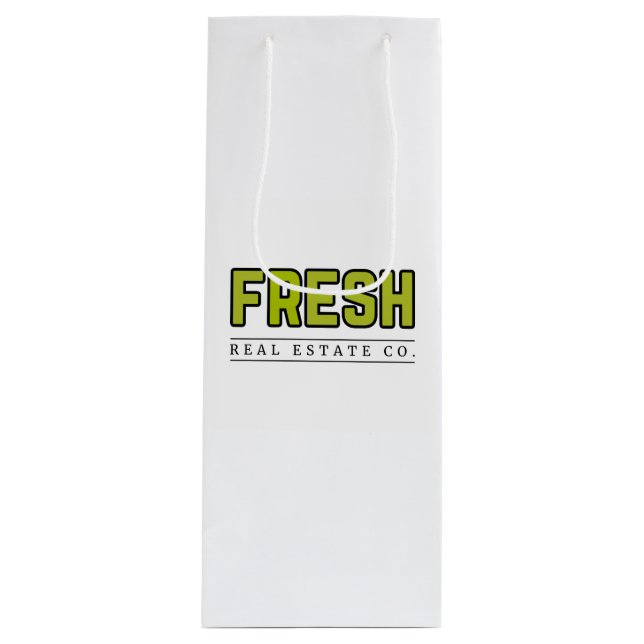 Bolsa Para Vino FRESH Glossy Wine Bag (Anverso)