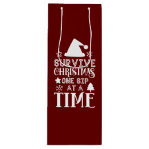 Funny Tote de vino de vacaciones