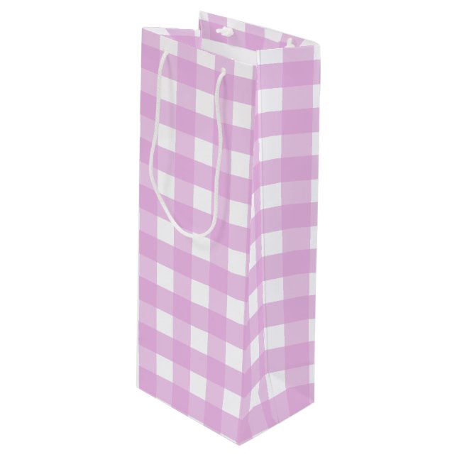 Bolsa Para Vino Gigante rosa pálido (Angulo Anverso)
