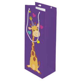 Bolsa Para Vino Giraffe Kids Birthday Fiesta Cute