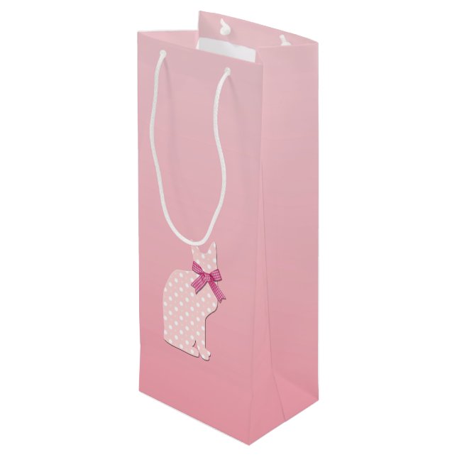 Bolsa Para Vino Girl Baby Shower (Angulo reverso)