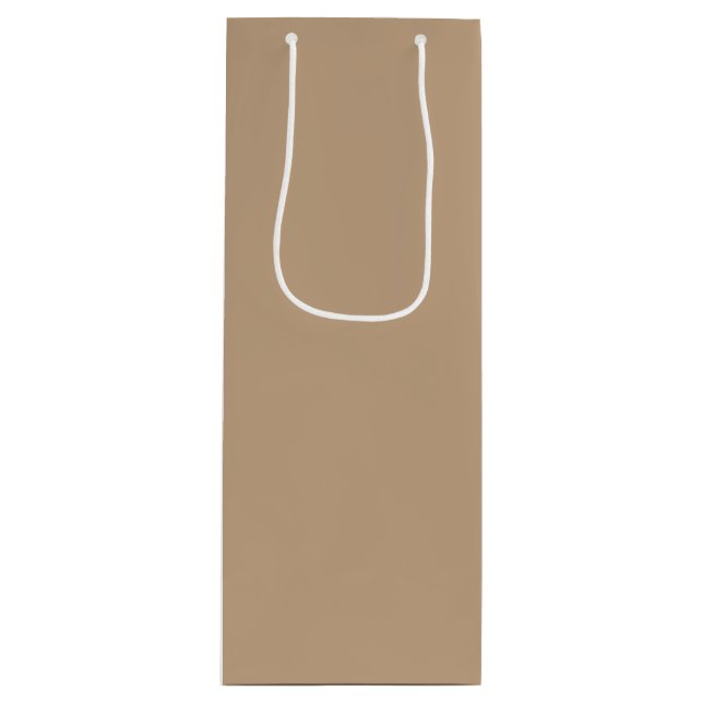 Bolsa Para Vino Golden Bells Tan (Anverso)