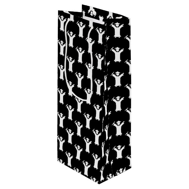 Bolsa Para Vino Grado de felicitaciones (Angulo Anverso)