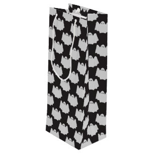 Bolsa Para Vino Halloween, Fantasma Espantoso, Truco o Trato, Buu
