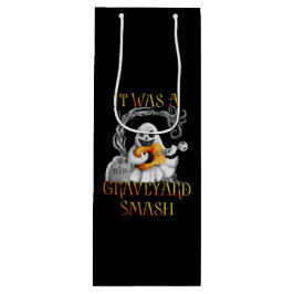 Bolsa Para Vino Halloween Monster Mash Fantasma Graveyard