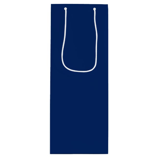 Bolsa Para Vino Hanukkah Winter Night Blue (Anverso)