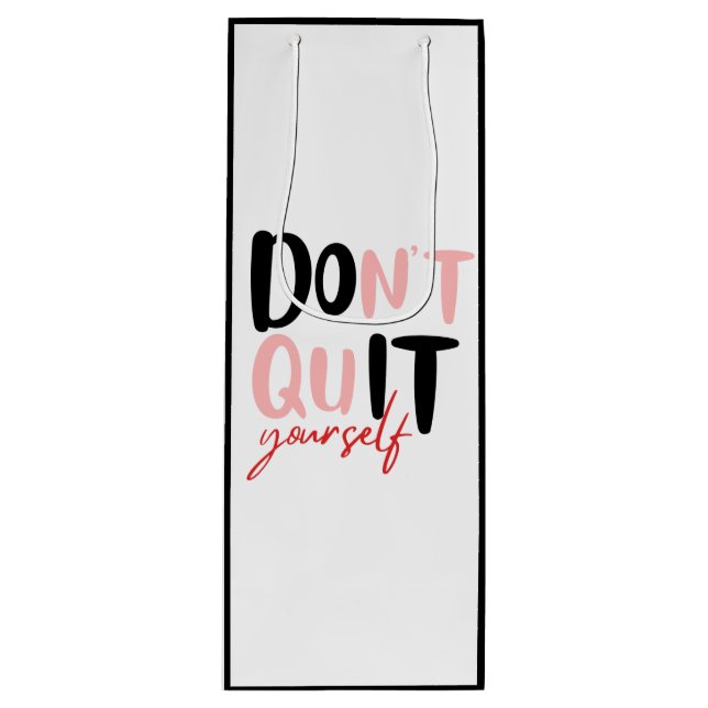 Bolsa Para Vino Hazlo tú mismo (Anverso)