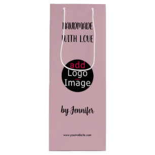 Bolsa Para Vino Hecho a Mano con Amor Profesional Personalizable R