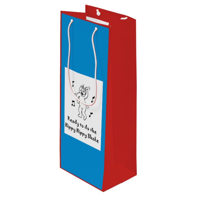 Bolsa Para Vino Hippy Hippy Shake - Graciosa cirugía post-cadera (Angulo Anverso)