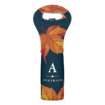 Hojas de cosecha de otoño y azul arándano