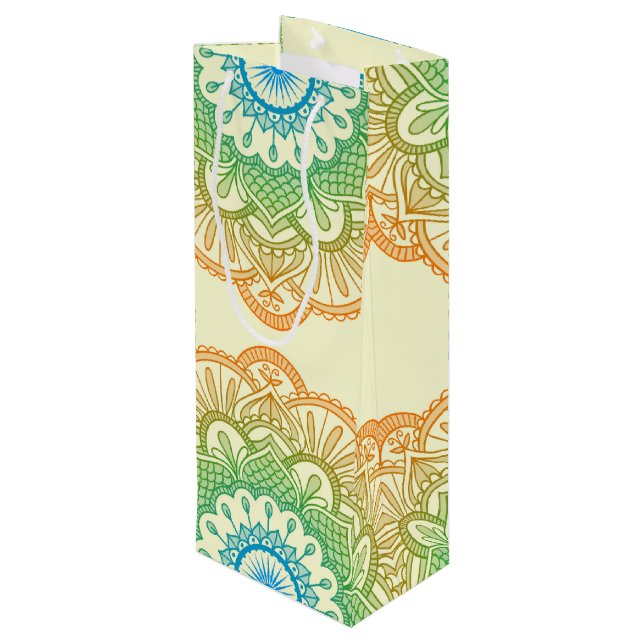Bolsa Para Vino Holi Mandala (Angulo reverso)
