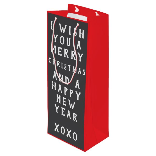 BOLSA PARA VINO HOLIDAY SUNSHINE WITHIN THE PINES :) (Angulo reverso)