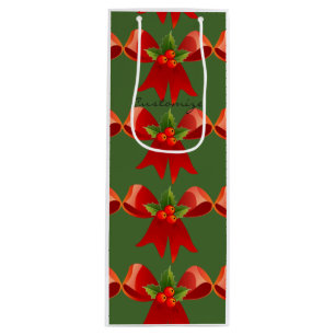 Bolsa Para Vino Hollín de cebo rojo Thunder_Cove verde