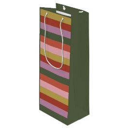 Bolsa Para Vino Holly Jolly Gift Bag