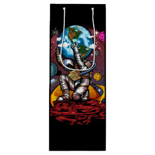 Bolsa Para Vino Hombre del espacio de Atlas