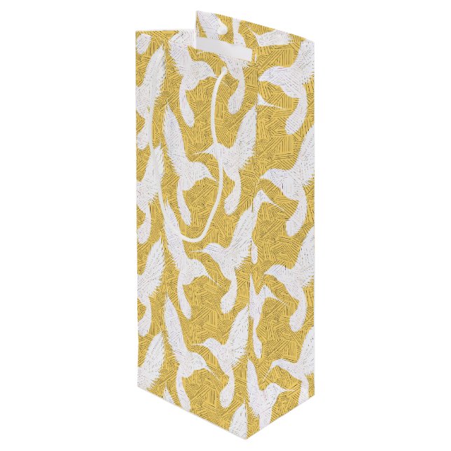 Bolsa Para Vino Hummingbirds III (Angulo reverso)