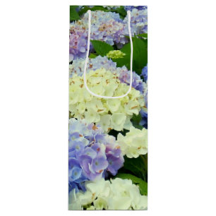 Bolsa Para Vino Hydrangea Mix-WINE GIFT BAG