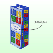 iconos de remo de texto personalizado azul