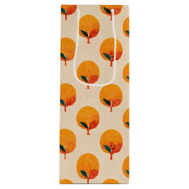 Bolsa Para Vino Ilustracion de Naranjas frescos
