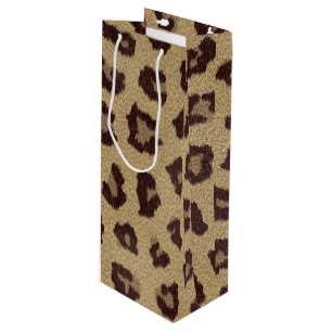 Bolsa Para Vino Impresión de leopardo impresionante / Gran gato