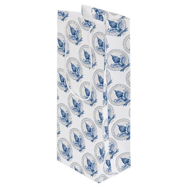 Bolsa Para Vino Inauguración presidencial Verja Trump 2017 (Angulo Anverso)