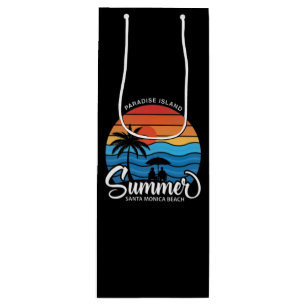 Bolsa Para Vino Isla del Paraíso Playa Santa Mónica-35307