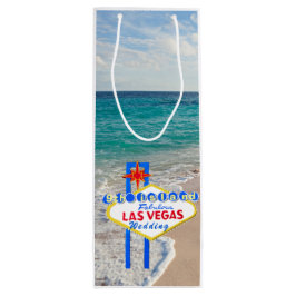 Bolsa Para Vino Isla hawaiana Las Vegas de la boda novena