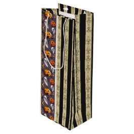 Bolsa Para Vino Jack-o-Ghost Franjas Moradas