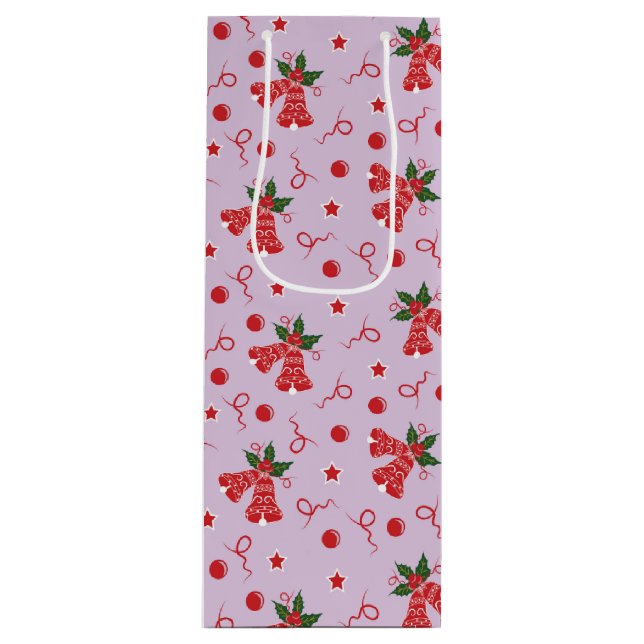 Bolsa Para Vino Jingle Bells (Anverso)