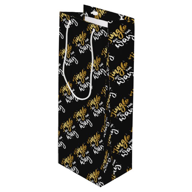 Bolsa Para Vino Jingle todo el camino (Angulo Anverso)