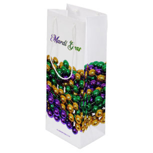 Bolsa Para Vino La imagen icónica de SlipperyJoe con tema de Mardi