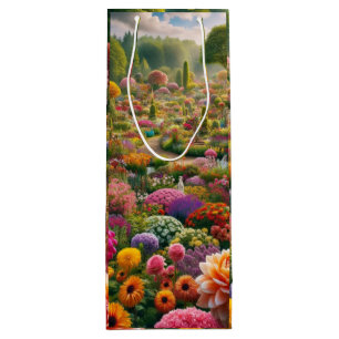 Bolsa Para Vino La magia de las flores - un paraíso de los colores