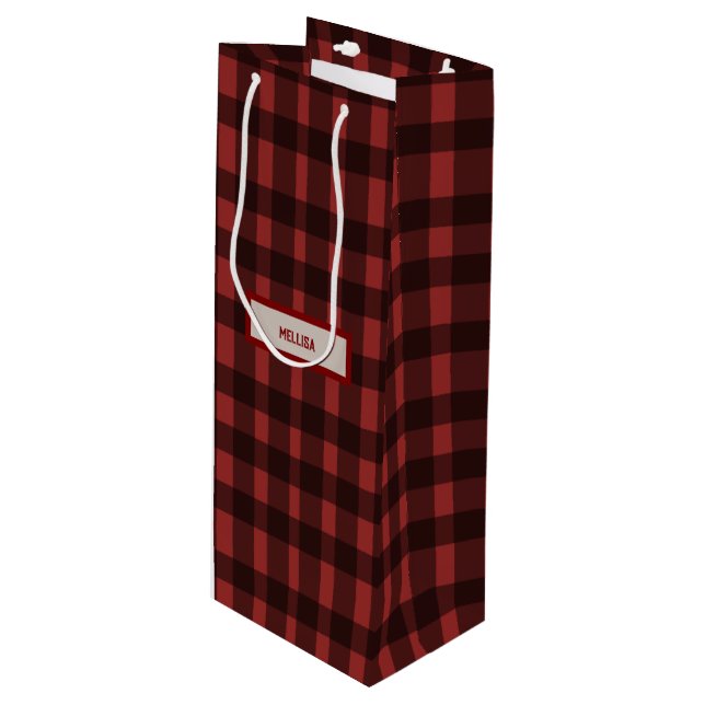 Bolsa Para Vino Lanzamiento de franela antes del anillo de novia d (Angulo Anverso)