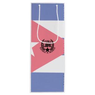 Bolsa Para Vino Laureles de Cuba Libre Motto