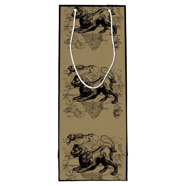 Bolsa Para Vino Leo Constellation Hevelius 1690 Julio23 - Agosto 2 (Reverso)