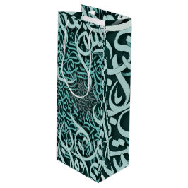 Bolsa Para Vino Letras árabes de Tiffany