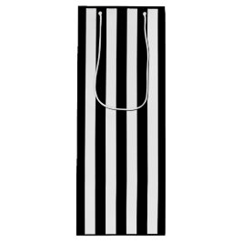 Bolsa Para Vino Línea de negro y blanco