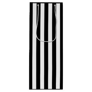 Bolsa Para Vino Línea de negro y blanco