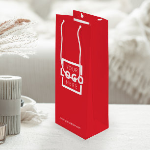 Bolsa Para Vino Logotipo de la empresa personalizado Promo comerci