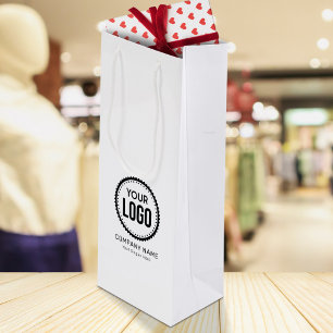 Bolsa Para Vino Logotipo Y Lema De La Compañía personalizado Con P