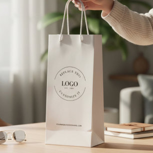 Bolsa Para Vino Logotipo y sitio web personalizados para empresas 