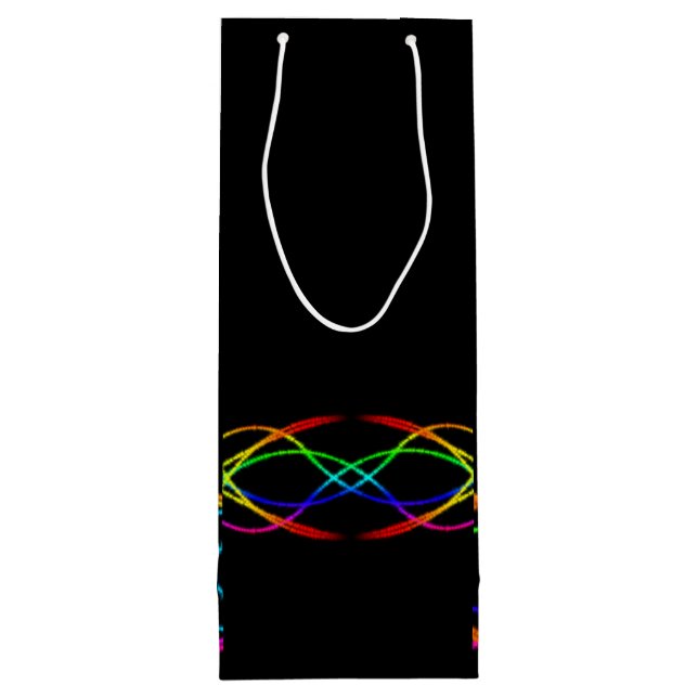 Bolsa Para Vino Luces de neón (Reverso)
