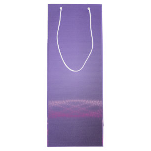 Bolsa Para Vino Luces púrpuras
